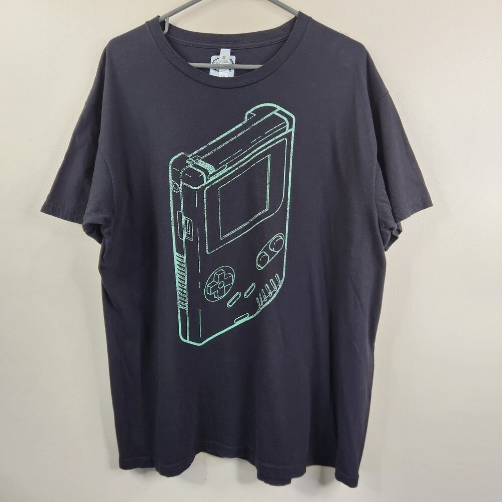 Nintendo Mens Short Sleeve Game Boy Frontside Graphic Tee 2XL